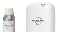 PACHET: Aparat Profesional Parfumare spatii Good Scent GS480, culoare alba cu 500 g esenta inclusa