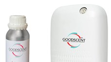 PACHET: Aparat Profesional Parfumare spatii Good Scent GS480, culoare alba cu 500 g esenta inclusa