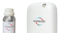 PACHET: Aparat Profesional Parfumare spatii Good Scent GS480, culoare alba cu 500 g esenta inclusa
