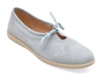 Balerini GRYXX albastri, 9523, din piele intoarsa - 1