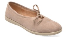 Balerini GRYXX bej, 9523, din piele intoarsa