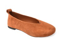 Balerini GRYXX maro, 439356, din piele intoarsa - 1