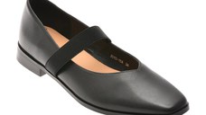 Balerini GRYXX negri, 201515, din piele naturala