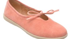 Balerini GRYXX roz, 9523, din piele intoarsa