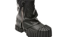Bocanci GRYXX negre, 70009, din piele naturala