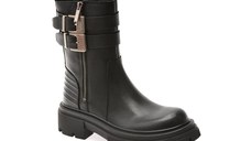 Bocanci GRYXX negri, 23BQ151, din piele naturala