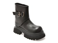 Bocanci GRYXX negri, 5021, din piele naturala - 1