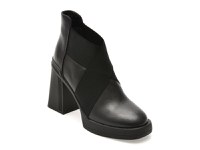 Botine GRYXX negre, H231, din piele naturala - 1