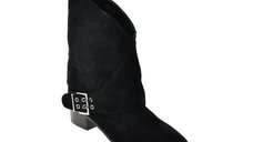 Botine negre din piele intoarsa GRYXX 2711 - Eleganta si confort