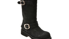 Cizme GRYXX gri, 248098, din piele intoarsa