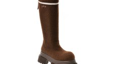 Cizme GRYXX maro, 6061, din material textil