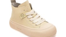 Ghete bej GRYXX model 2661 din piele naturala pentru femei