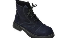 Ghete bleumarin GRYXX, model 1392036, din piele intoarsa