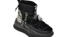 Ghete dama GRYXX 68023 negre din piele naturala