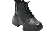 Ghete dama GRYXX 68295 negre din piele naturala