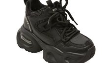 Ghete dama GRYXX 9021 negre din piele naturala