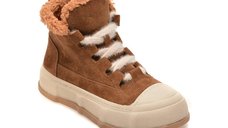 Ghete de dama GRYXX maro, model 5936415 din piele intoarsa