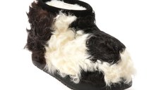 Ghete GRYXX alb-negru, 7878, din material textil