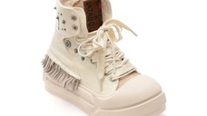 Ghete GRYXX albe, 240015, din material textil