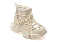 Ghete GRYXX albe, 25810, din material textil - 1