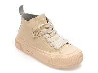 Ghete GRYXX bej, 2661, din piele naturala - 1