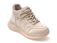 Ghete GRYXX bej, 5K718, din piele ecologica - 1