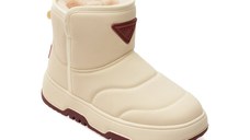 Ghete GRYXX bej, 623D82, din piele ecologica