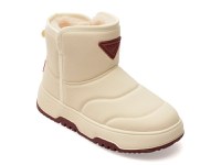 Ghete GRYXX bej, 623D82, din piele ecologica - 1