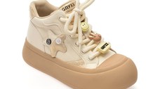 Ghete GRYXX bej, 685718, din piele naturala