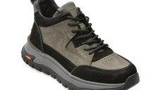 Ghete GRYXX gri, 103, din piele naturala