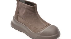 Ghete GRYXX gri, 15112, din piele naturala