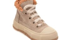 Ghete GRYXX gri din piele intoarsa premium, model 5936415