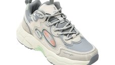 Ghete GRYXX gri, model 2A5298 din piele ecologica premium
