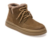 Ghete GRYXX kaki, 36001, din piele intoarsa - 1