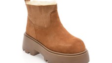 Ghete GRYXX maro, 1511, din piele intoarsa