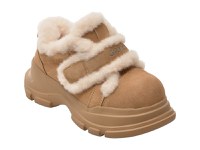 Ghete GRYXX maro, 2205, din piele intoarsa - 1