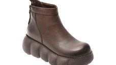 Ghete GRYXX maro, 2655, din piele naturala