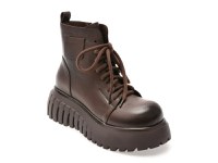 Ghete GRYXX maro, 2665, din piele naturala - 1