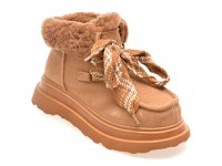 Ghete GRYXX maro, 3099, din piele intoarsa - 1