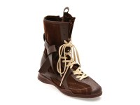 Ghete GRYXX maro, 3301, din piele intoarsa - 1