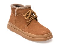 Ghete GRYXX maro, 36001, din piele intoarsa - 1