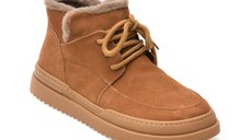 Ghete GRYXX maro, 36001, din piele intoarsa