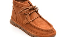 Ghete GRYXX maro, 3911502, din piele intoarsa