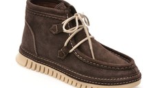 Ghete GRYXX maro, 3911502, din piele intoarsa