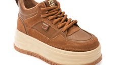 Ghete GRYXX maro, 3972, din piele naturala