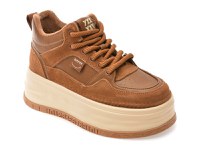 Ghete GRYXX maro, 3972, din piele naturala - 1