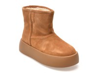 Ghete GRYXX maro, 624M125, din piele intoarsa - 1