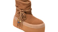 Ghete GRYXX maro, 6906, din piele intoarsa