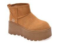 Ghete GRYXX maro, 8083, din piele intoarsa - 1