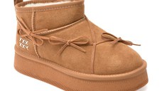 Ghete GRYXX maro, 8765, din piele intoarsa